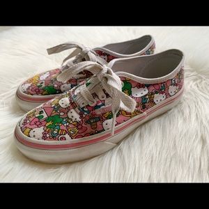 Hello Kitty Vans (Kids size 12)